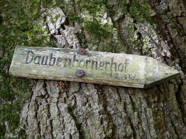 Schild Daubenbornerhof | Foto: Ich