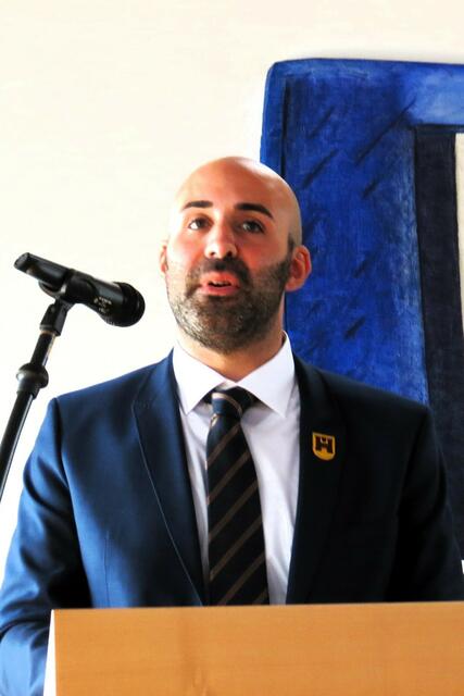 Stadtbürgermeister Mattia De Fazio | Foto: bor.