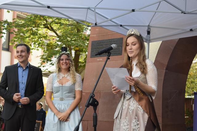 Hannah II.bei ihrer Antrittsrede | Foto: Jürgen Bender