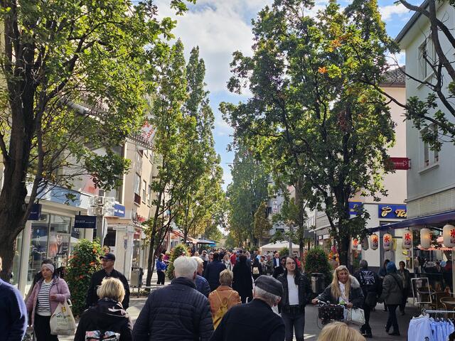 Der verkaufsoffene Sonntag sorgte für zahlreiche Besucher in Frankenthals Innenstadt | Foto: Gisela Böhmer