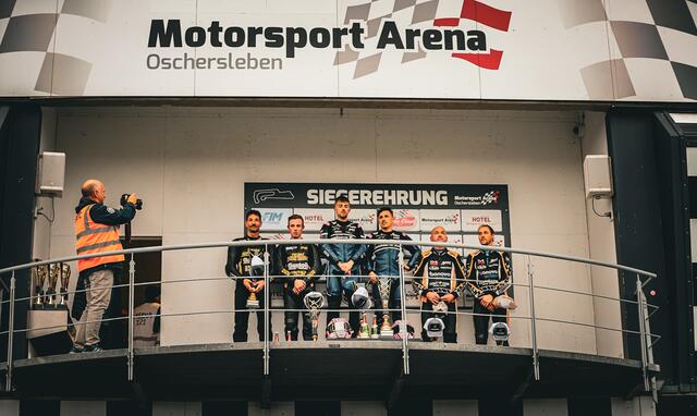 Podium vom Sprintrennen | Foto: Marcel Uhlmann