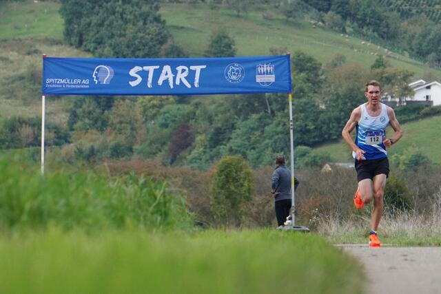 Früh allein auf weiter Flur: Balthasar Sauter. | Foto: Roadrunners Südbaden e.V.