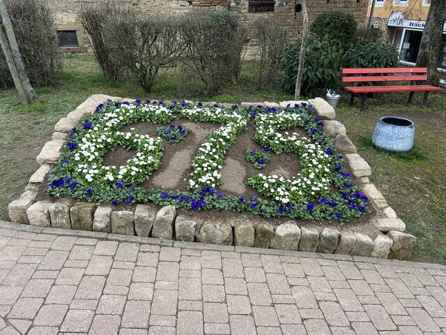 675 Jahre Stadtrechte Obermoschel -Blumenschmuck- | Foto: Arno Mohr