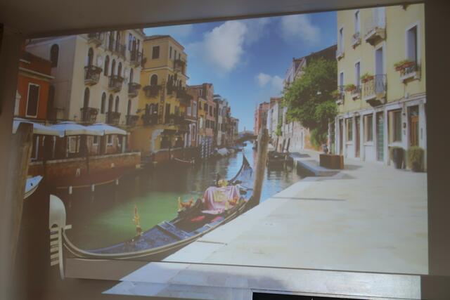 Projektion Venedig | Foto: Eva Heyder