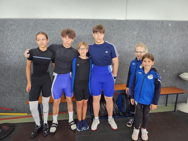 Die Jugendstaffel der TSG Haßloch. | Foto: TSG Haßloch Gewichtheben