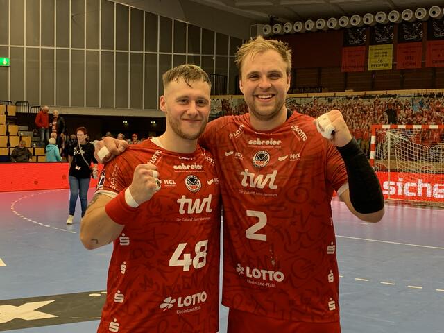 Simon Schwarz (links) erzielte zwei Treffer und Freddy Stüber drei Tore | Foto: Michael Sonnick