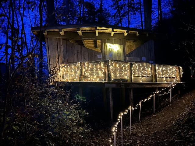 Das Baumhaus als Märchenstube | Foto: Ute Götz