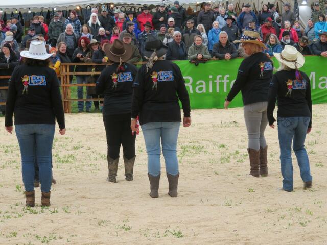 Auch Zweibeiner sind bei der Pferdeschau willkommen. | Foto: privat