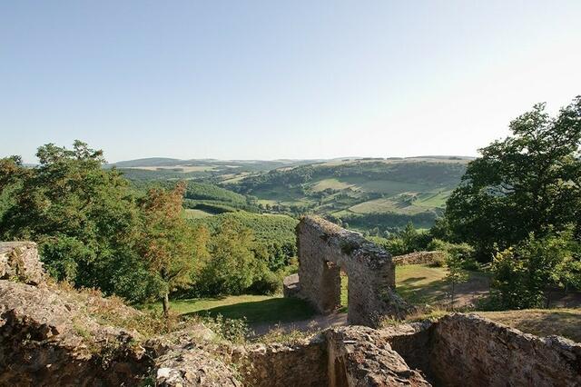Die Burg Falkenstein wurde 1794 von den Franzosen zerstört. Sie bietet einen fantastischen Blick über den Pfälzerwald | Foto: Donnersberg-Touristik-Verband