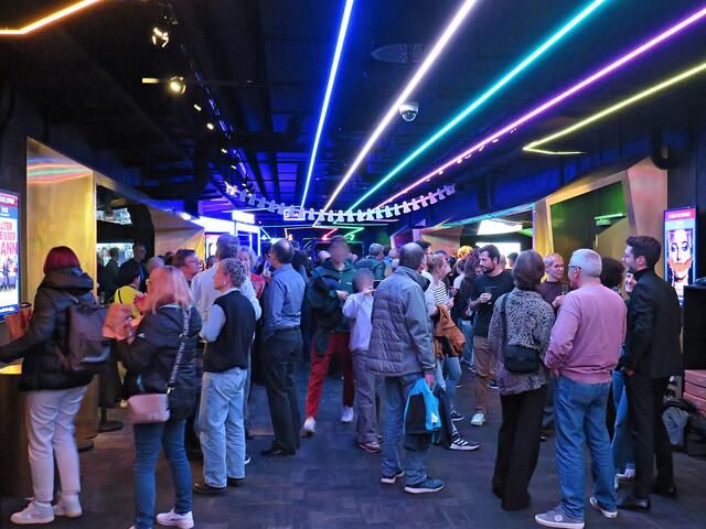 Anschließendes Feiern | Foto: Brigitte Melder