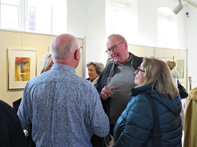 Bürgermeister von Werner Baumann (hinten) | Foto: Brigitte Melder