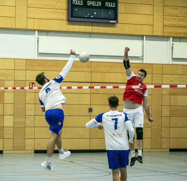 Zweikampf Nick Trinemeier und Daniel Streit TSV | Foto: Wolfgang Neuberth