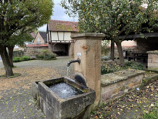 700 Jahre Katzenbach 2024 - Schöne Plätze im Ort, der Rosenhof  | Foto: Arno Mohr 