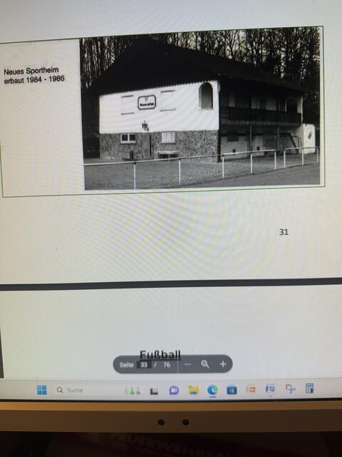 75 Jahre VfL Mannweiler-Cölln - 1986 eingeweihtes Sportheim mit viel Eigeleistungen errichtet  | Foto: VFl/C. Betz