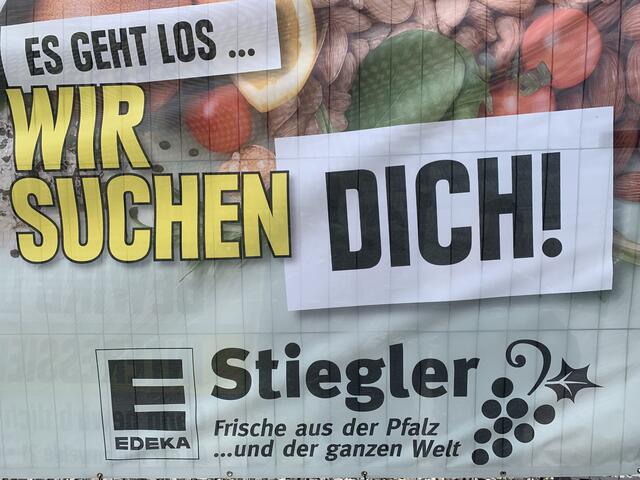 Edeka Stiegler sucht noch Personal für den Markt in Mutterstadt | Foto: Michael Sonnick