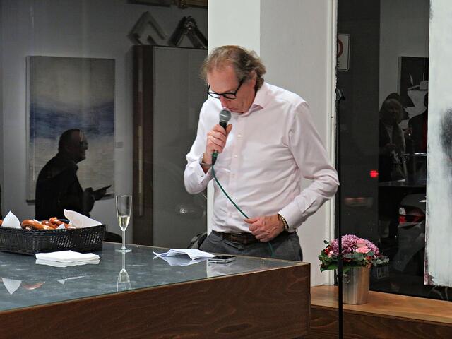 Werner Lauth bei der Begrüßung | Foto: Brigitte Melder
