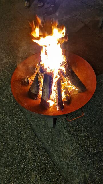 Die Einweihungsfeier stand unter dem sinnigen Motto "Light the fire" | Foto: Ralf Vester