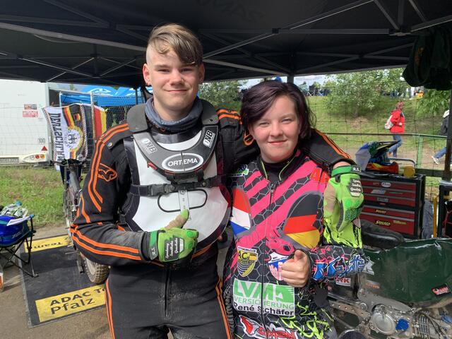 Duncan Pfeiffer und Kiara Reiffert | Foto: Michael Sonnick