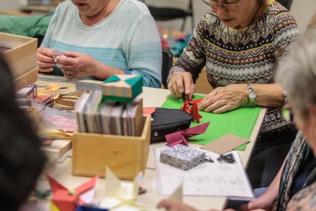 Origami-Workshop | Foto: Paul Needham