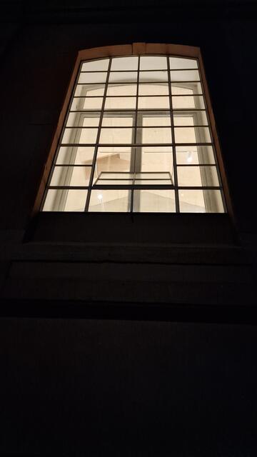 Abendliche Impressionen vom Kesselhaus mit seinen großen Fensterflächen | Foto: Ralf Vester