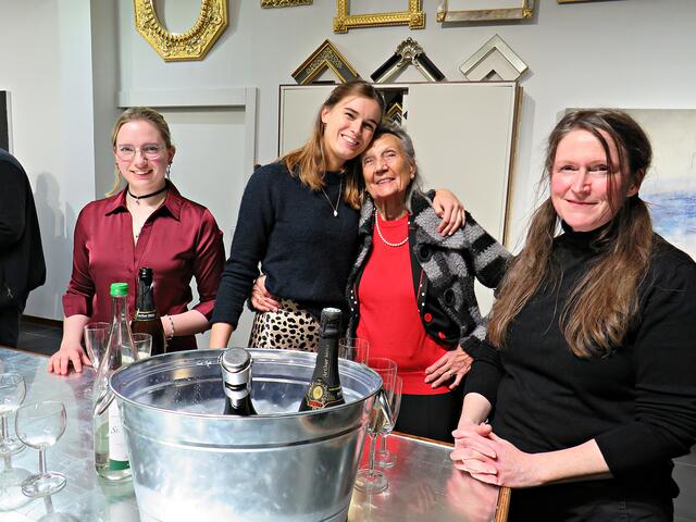 Gute Feen - Mitte Katarina Lauth mit ihrer Oma Gisela Fleischer | Foto: Brigitte Melder