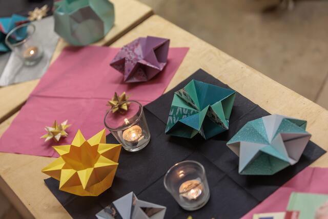 Origami-Workshop | Foto: Paul Needham
