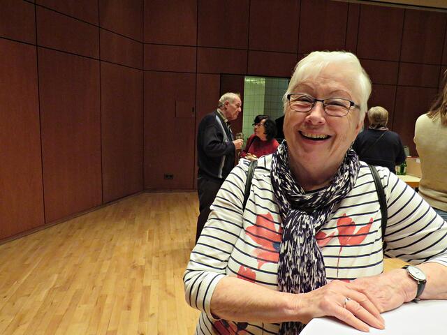 Roswitha Schwandner genoss die Show | Foto: Brigitte Melder