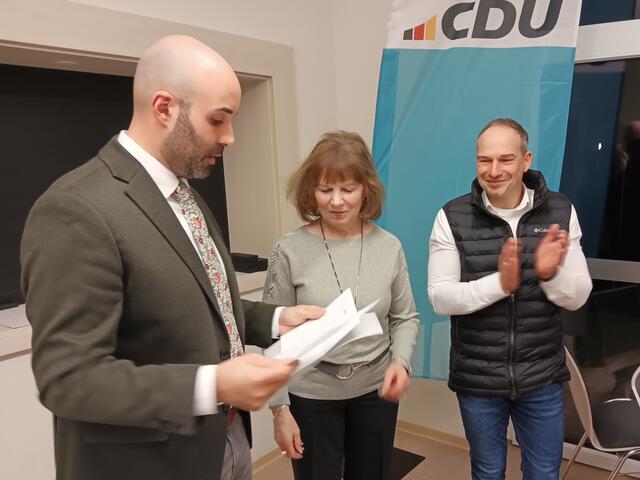 Ehrung von Maria Rettinger  | Foto: Boris Bohr