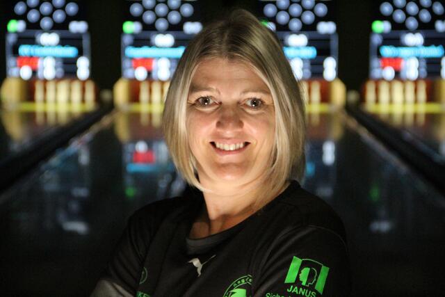 Yvonne Schneider mit der Tagesbestleistung. | Foto: hs