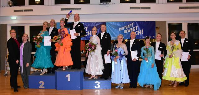 Der 3. Platz in der Diamond Cup Gesamtwertung 2024 für Olaf Paul und Christl Renno-Paul aus Landau

 | Foto: Klaus Butenschön