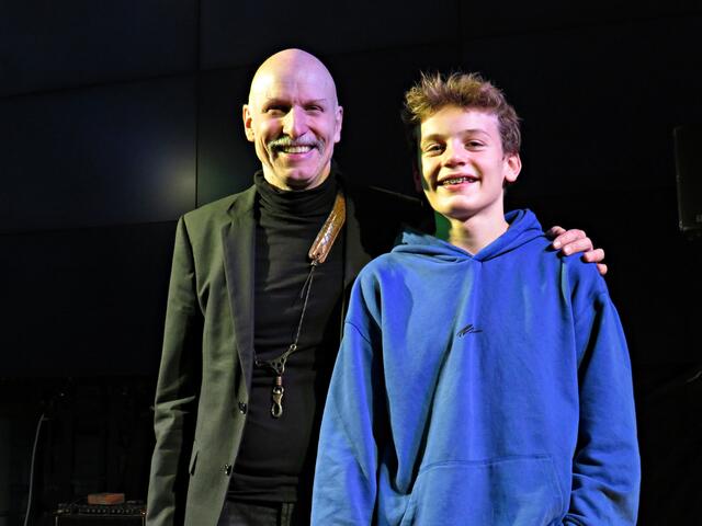Olaf und sein Schüler | Foto: Brigitte Melder