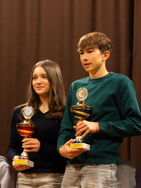 Emma Schubert und Fabian Griesbach sind Sportler des Jahres | Foto: Johann-Peter Melder