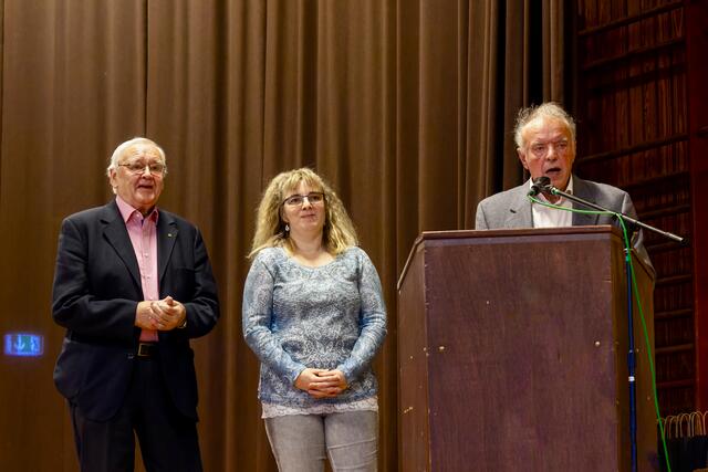 Bernd Johann, Claudia Wagner und Hans Koob | Foto: Johann-Peter Melder