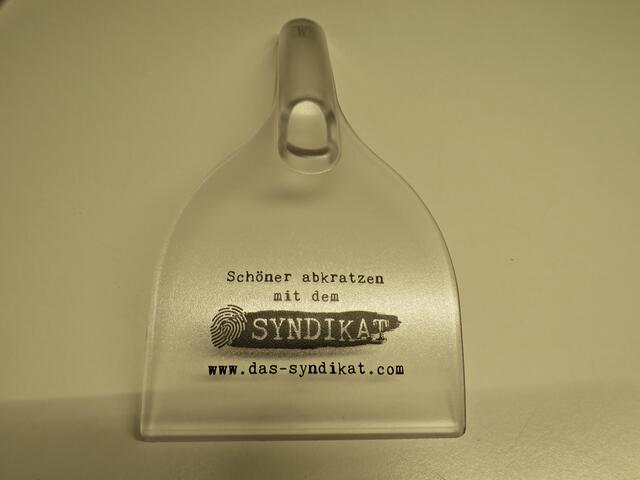 Geschenk vom Syndikat. Dankeschön! | Foto: Brigitte Melder