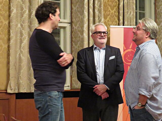 Die drei Autoren | Foto: Brigitte Melder