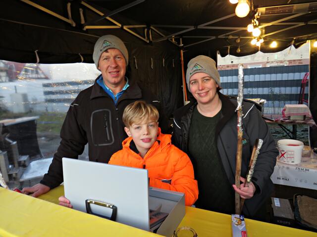 Am Blubbereck gabs Stockbrot | Foto: Brigitte Melder