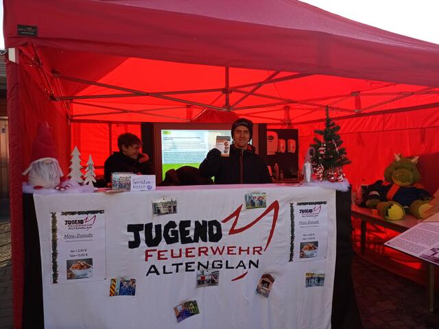 Auch die Jugendfeuerwehr Altenglan ist vertreten | Foto: Anja Stemler