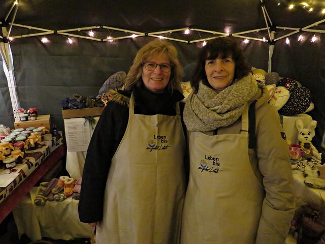 Bei der Hospizstiftung | Foto: Brigitte Melder