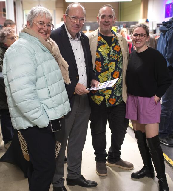 Regina Hertlein ,OB Christian Specht,Dominik Kobel,Stefanie Paul | Foto: Wolfgang Neuberth