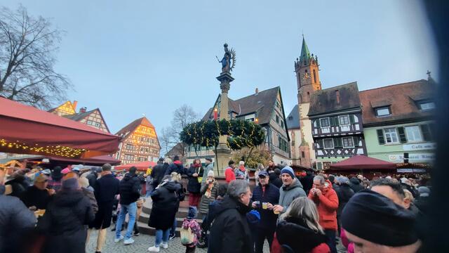 Ladenburger Weihnachtsmarkt  | Foto: Kristin Hätterich