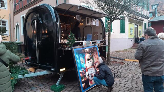 Ladenburger Weihnachtsmarkt  | Foto: Kristin Hätterich