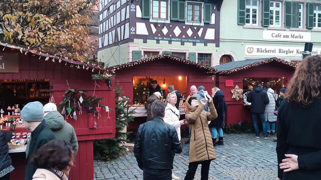 Ladenburger Weihnachtsmarkt  | Foto: Kristin Hätterich