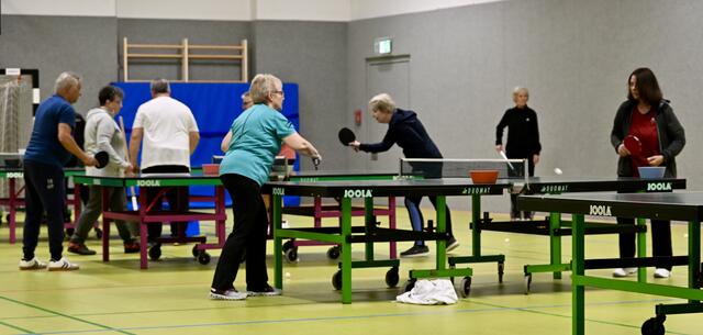 PPP Tischtennisspieler in Aktion. Foto: Hebrank | Foto: Hans Hebrank