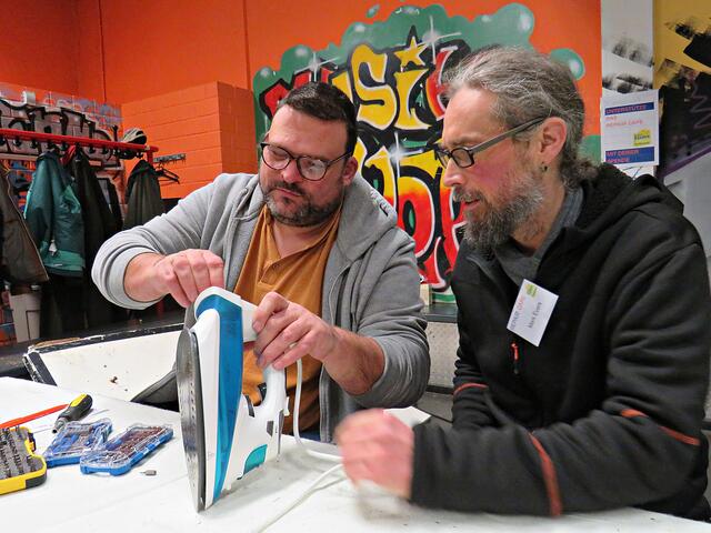 Christian Lorenz und Mark Evers | Foto: Brigitte Melder