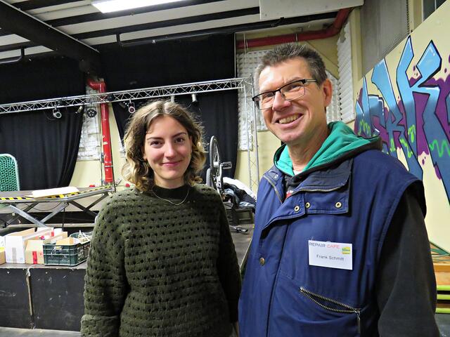 Elisa Jung und Frank Schmitt  | Foto: Brigitte Melder