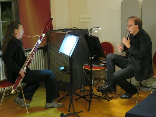 Unterhielten den ganzen Abend musikalisch | Foto: Brigitte Melder