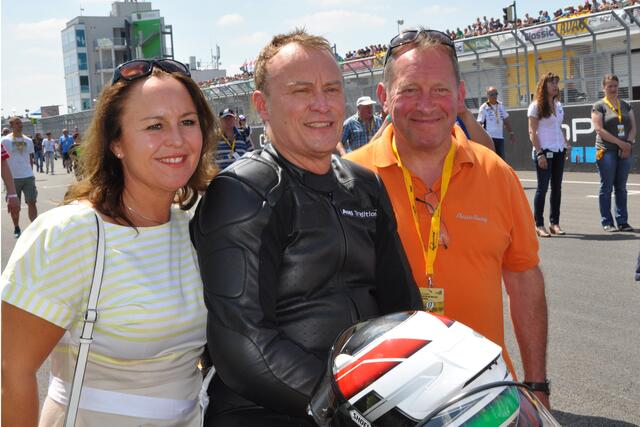 Rainer Pommer (rechts) mit Ralf Waldmann | Foto: Hermann Rüger