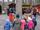 Der Drehorgelspieler war umringt von Kindern | Foto: Brigitte Melder