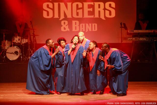 The Original "USA GOSPEL SINGERS" sind im Januar wieder zu Gast in der Stadthalle Hockenheim | Foto: ©Frank-Serr-Showservice-Int.
