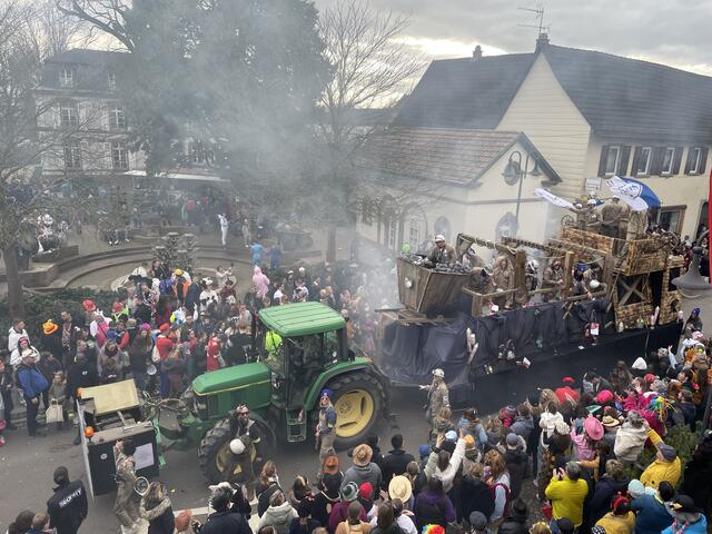 Februar 2024 in Herxheim: Fasnachtsfreude pur – der Umzug in Herxheim und die Hatzenbühler Narren sorgten für buntes Treiben | Foto: Katharina Schmitt